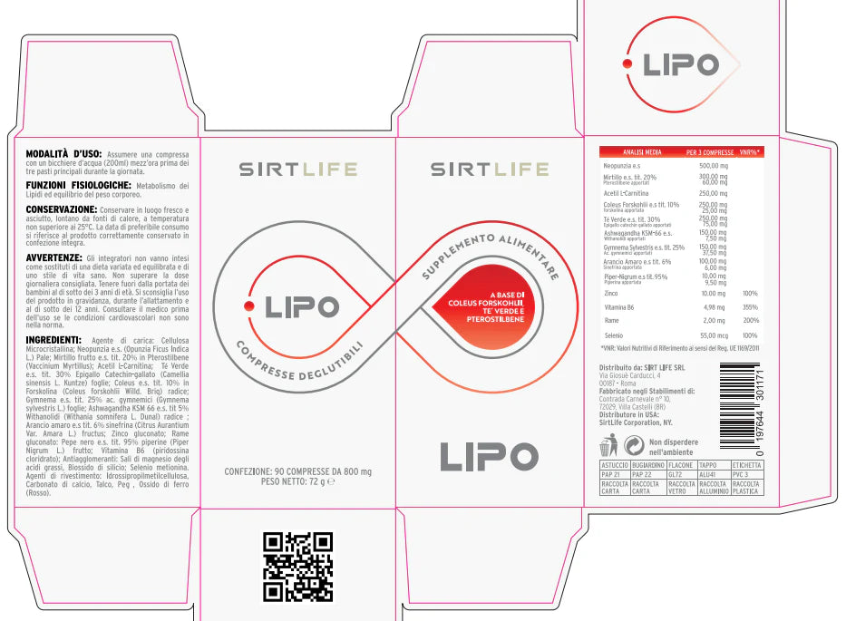 SIRTLIFE LIPO